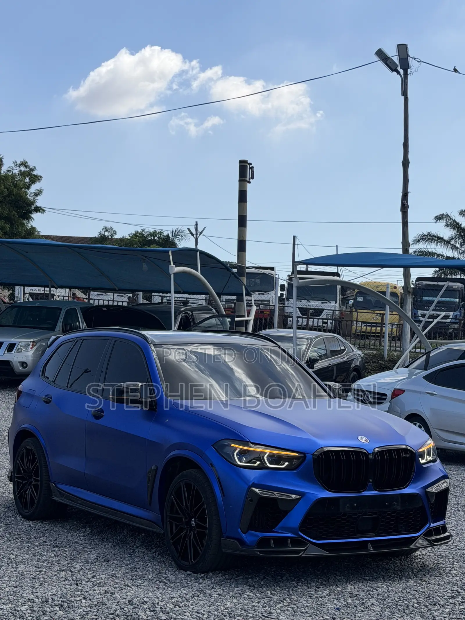 BMW M5 2022 Blue