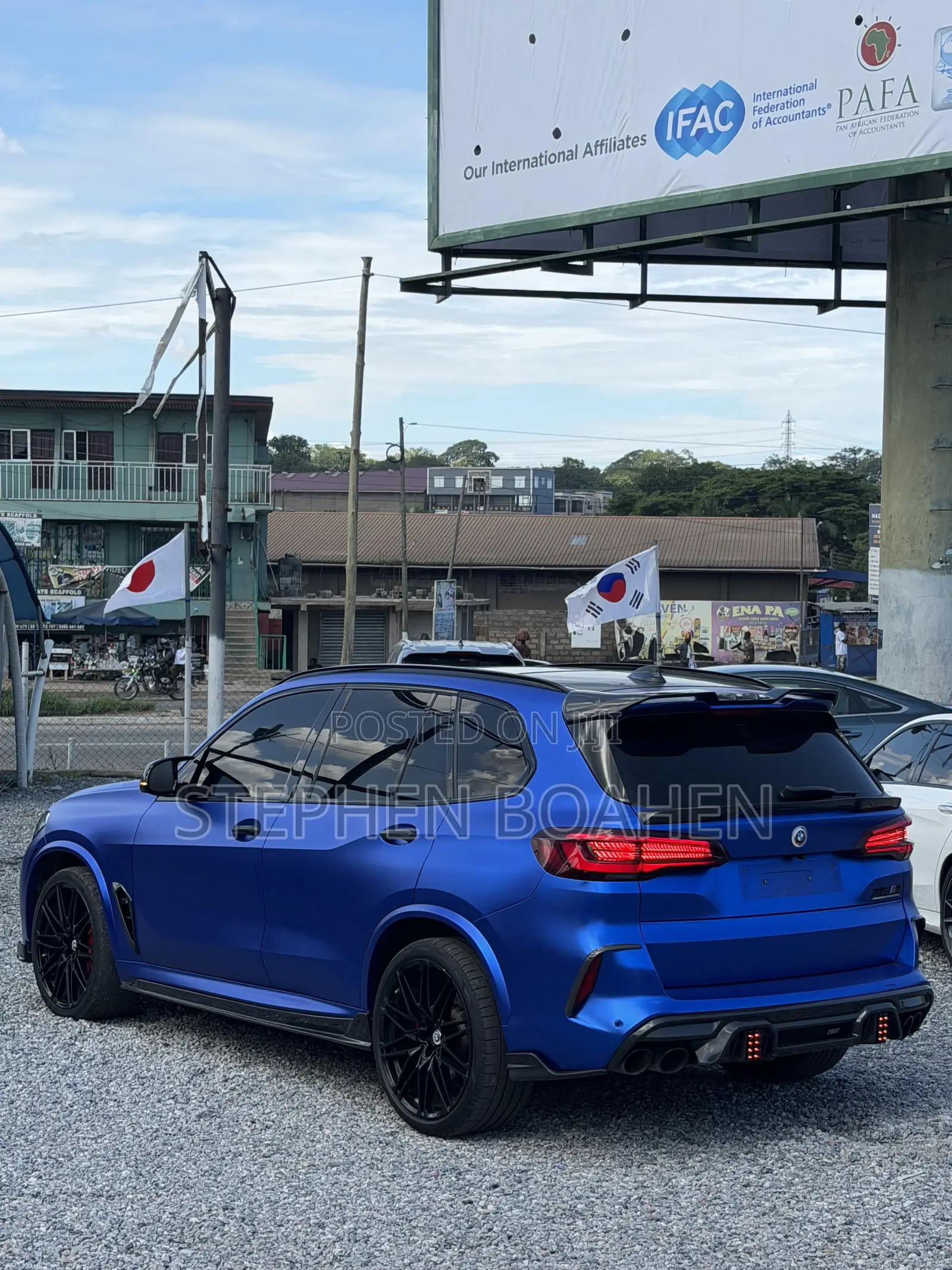 BMW M5 2022 Blue