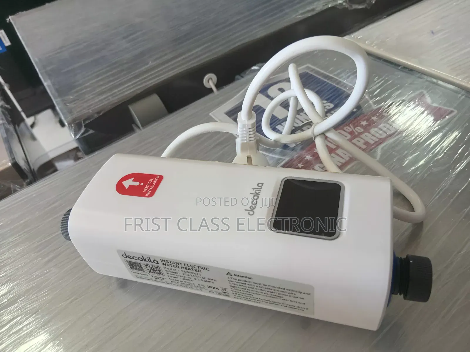 Decakila Instant Warm Water Feel Refined