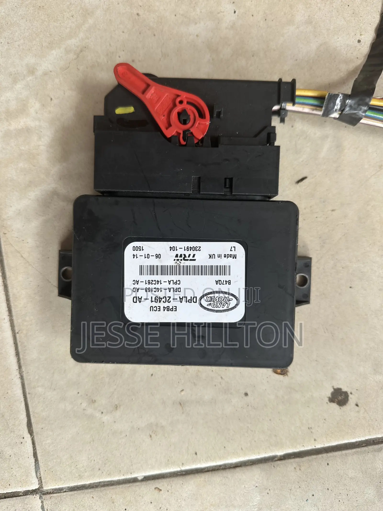 Range Rover Electric Handbrake Ecu Module
