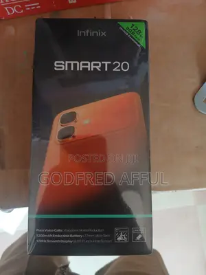 New Infinix Smart 20 128 GB Black