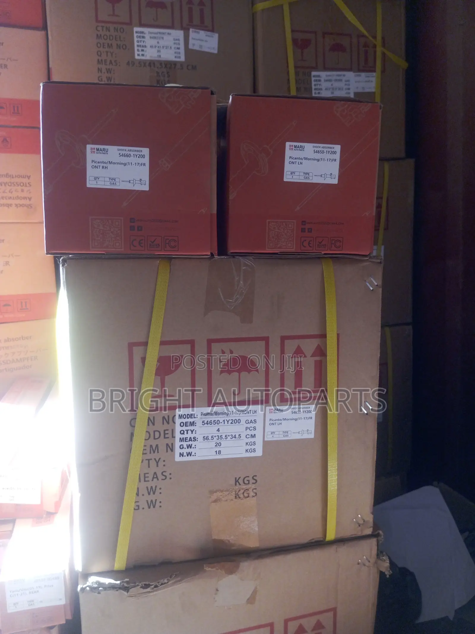 Toyota Hilux, Fortuner -- Front Shock and Back Shock Absorbers