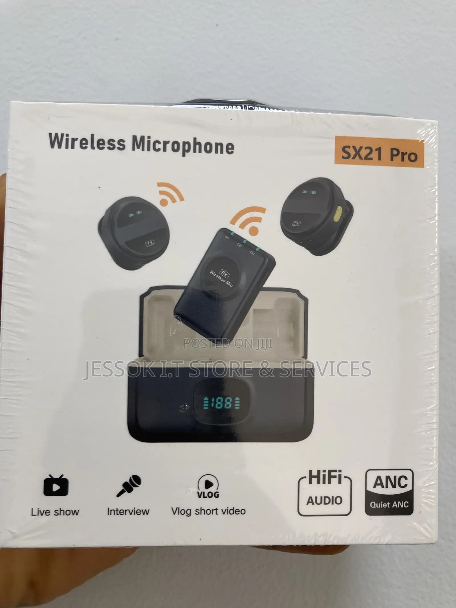 Sx21 Pro Wireless Magnetic Lavalier Microphone