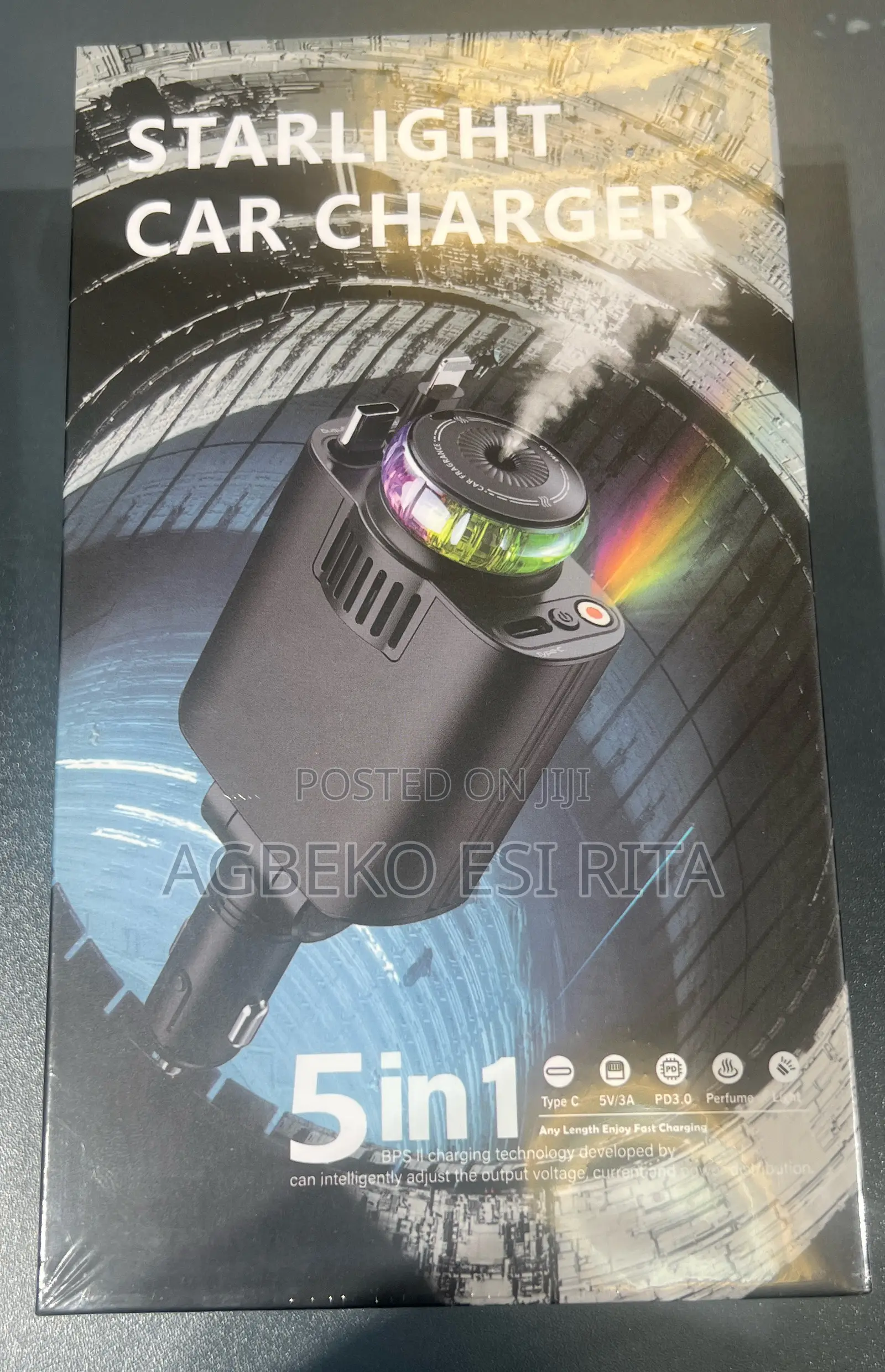 5 In1retractable Car Charger