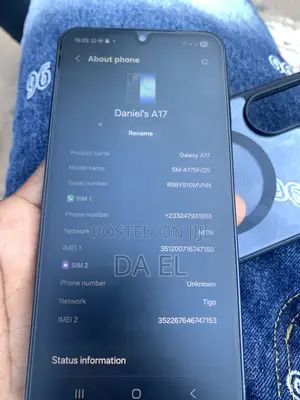 Samsung Galaxy A17 128 GB Black