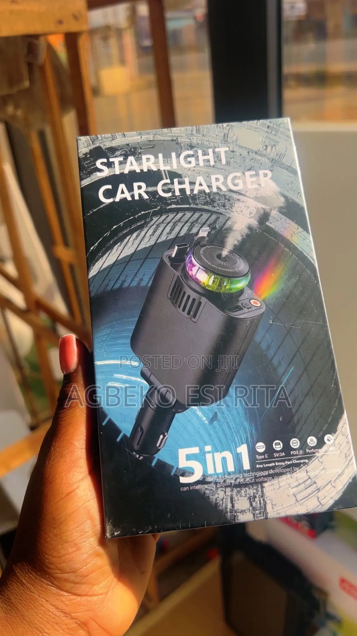 5 In1retractable Car Charger
