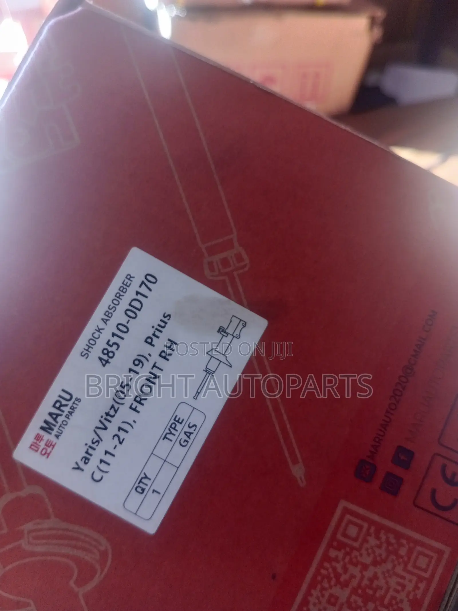 Toyota Vitz/Yaris Front and Back Shock Absorbers