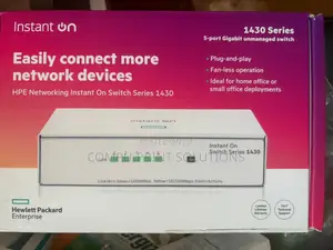 Hpe Networking Switch Instant 1430 5-Port Unmanaged Switch --R8r44a