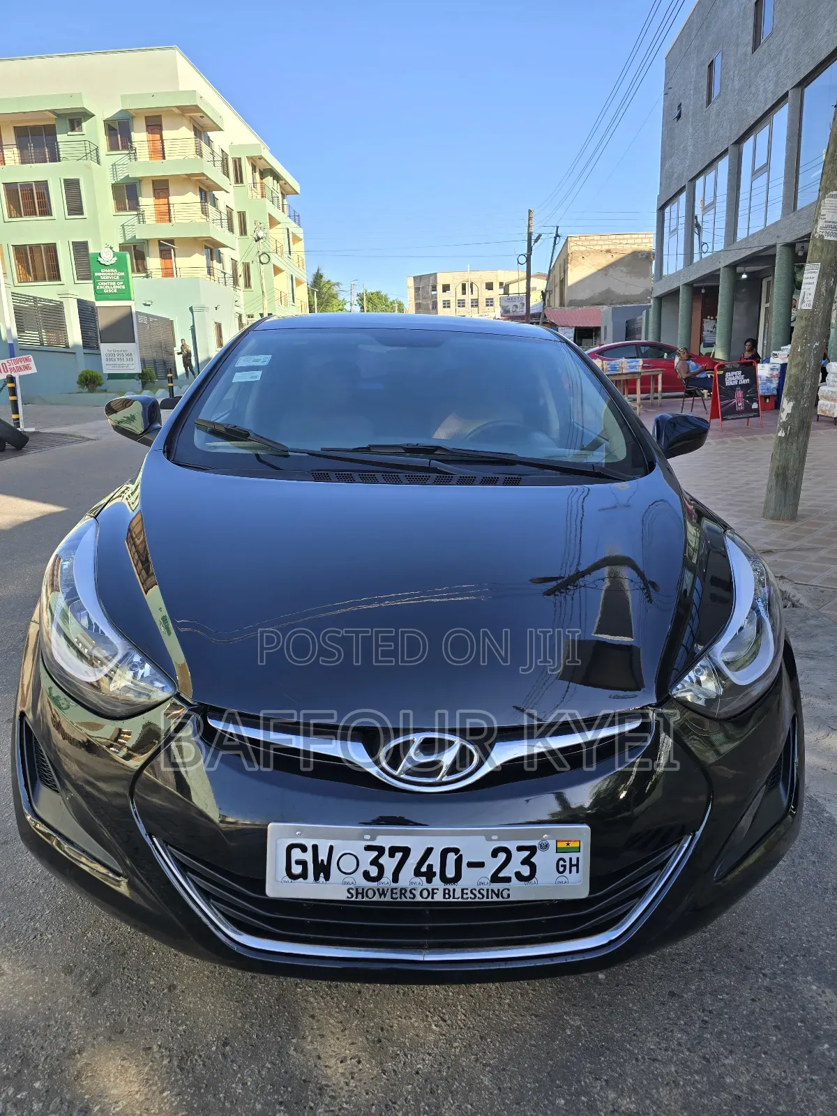 Hyundai Elantra Limited Sedan FWD (1.8L 4cyl 6A) 2016 Black