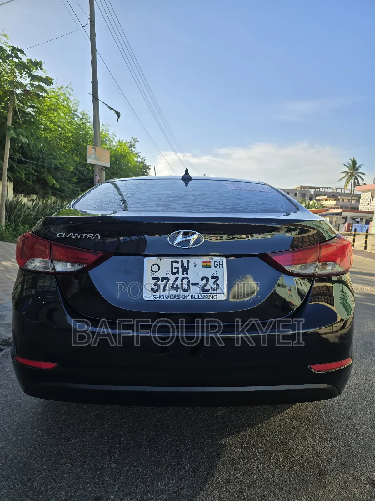Hyundai Elantra Limited Sedan FWD (1.8L 4cyl 6A) 2016 Black