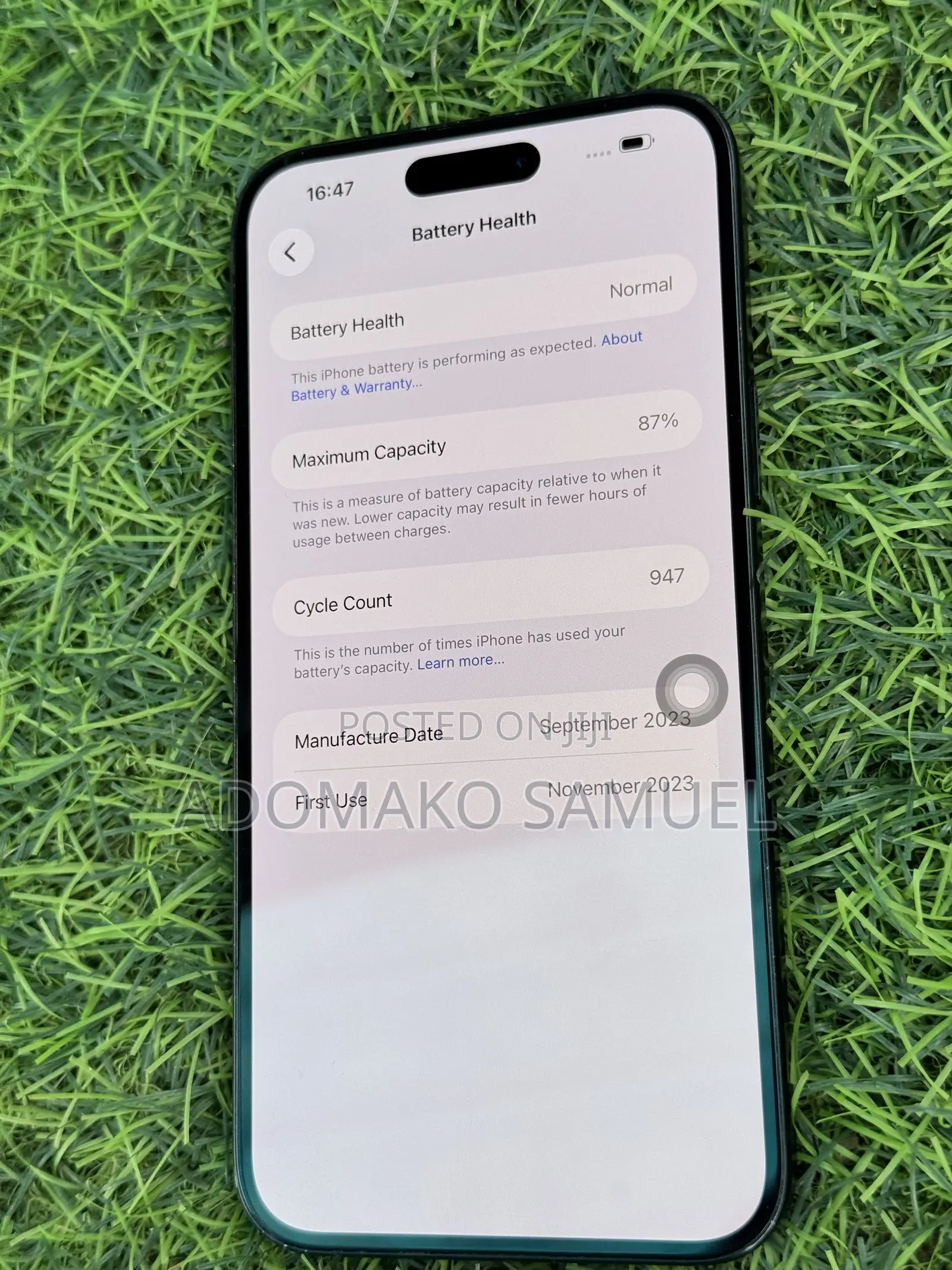 Apple iPhone 15 Plus 128 GB Black