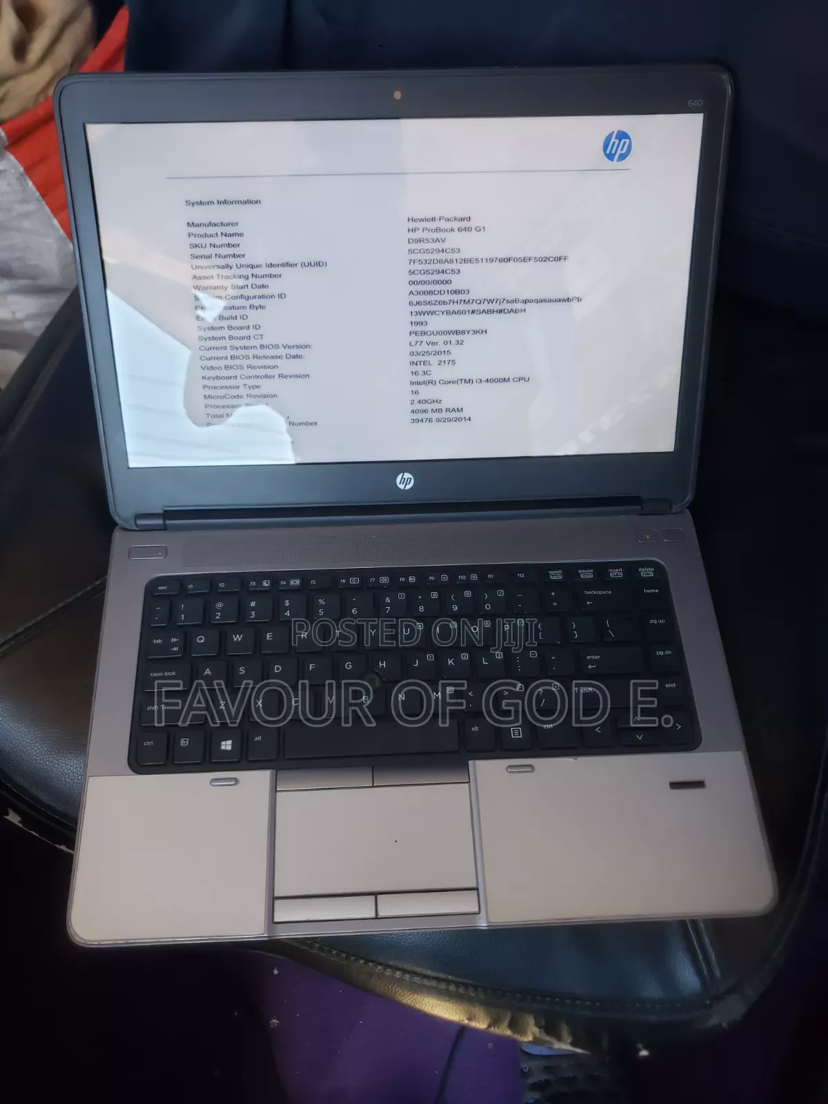 Laptop HP ProBook 640 G1 4GB Intel Core i3 HDD 500GB