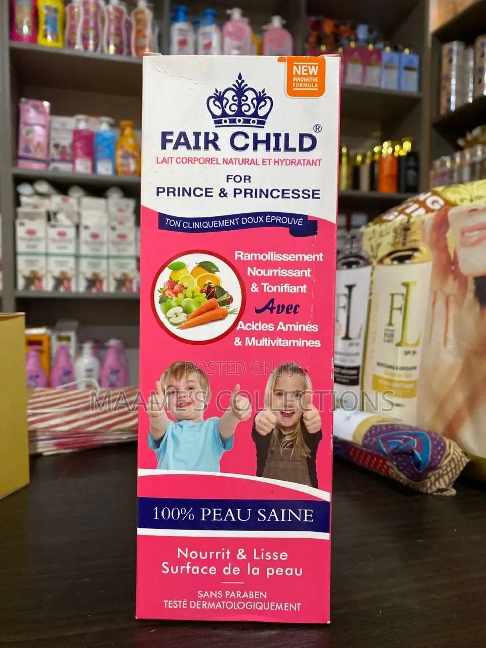 Fair Child Natural Moisturizing Body Milk