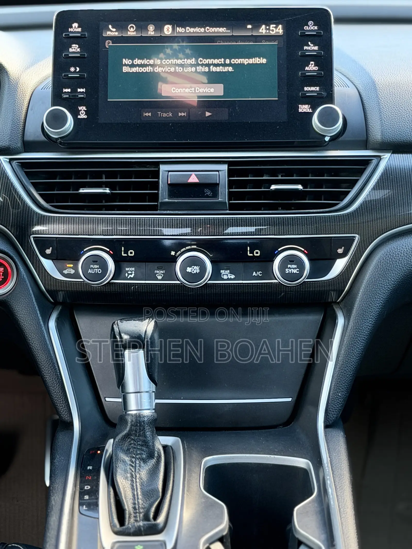 Honda Accord 2019 Black