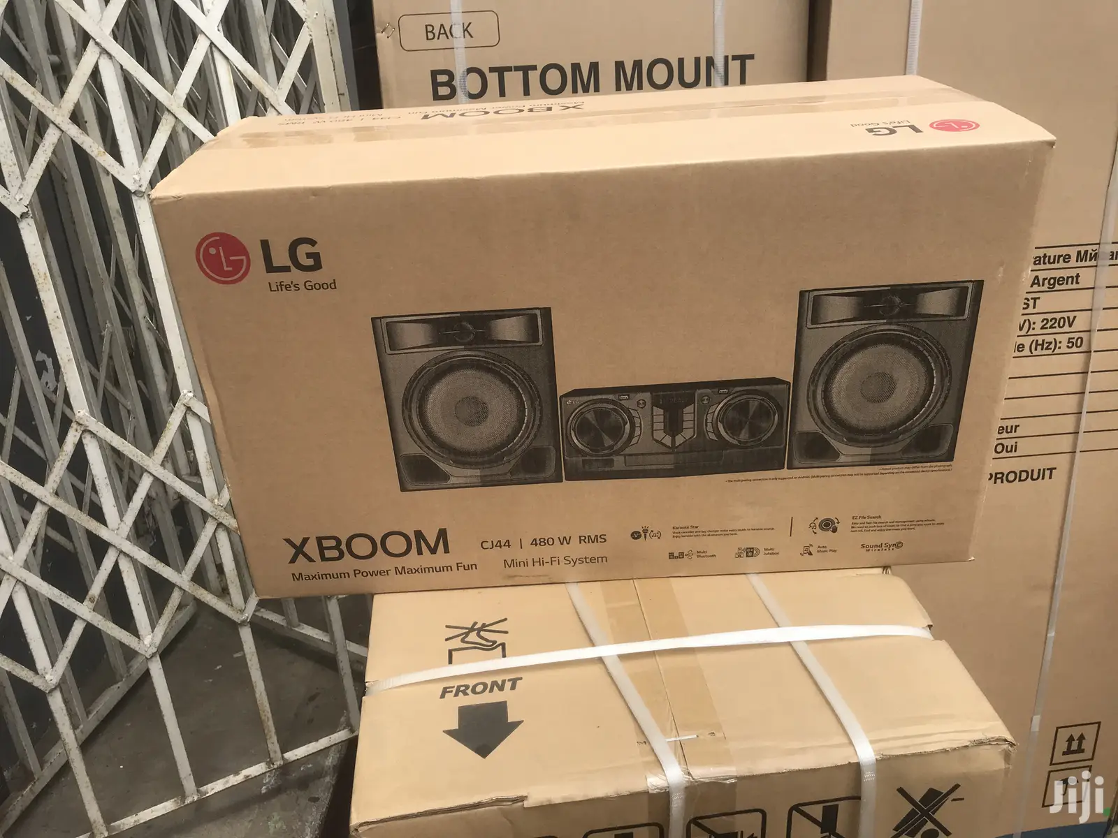 LG Bluetooth 480watts AUD Hi-fi System-cj-44 - Black