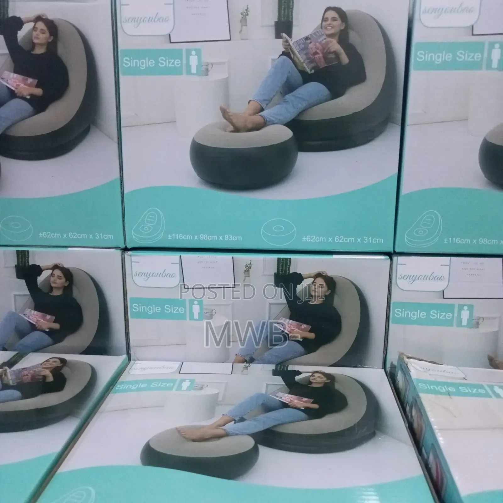 Inflatable Sofa 2 in 1