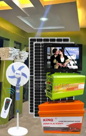 Lg Tv + Fan + Complete Solar Lithium Solar Generator Promo!