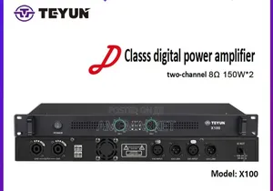 Teyun X100 Professional Power Amplifier Dual Channel