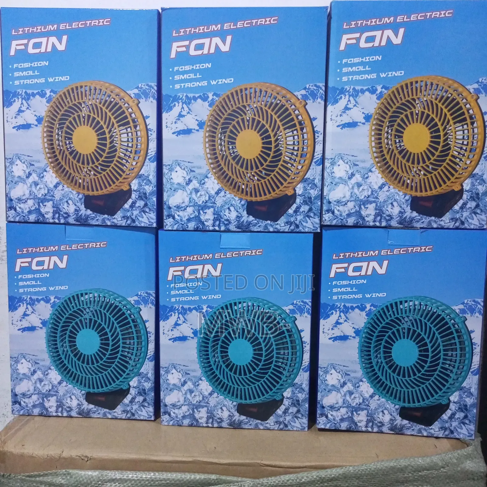 Lithium Electric Chargeable Fan