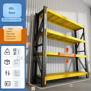 (200x100x40) Cm Industrial-Grade Heavy-Duty Boltless Shelf