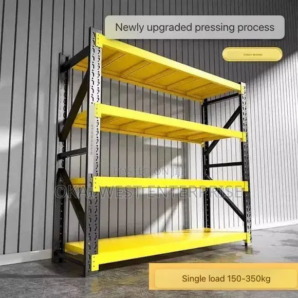 (200x100x40) Cm Industrial-Grade Heavy-Duty Boltless Shelf