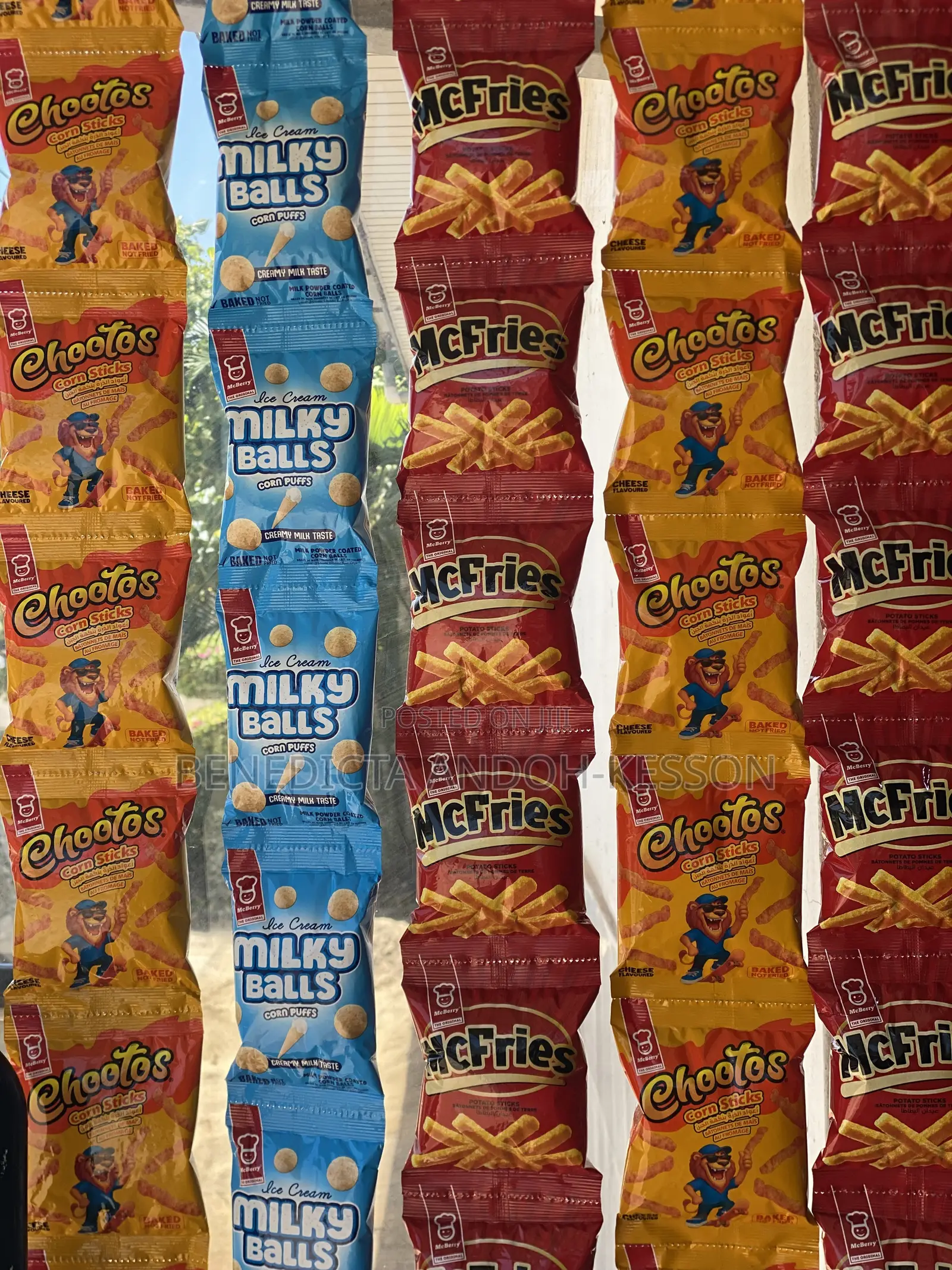 Chootos, Milky Ball and McFries Available