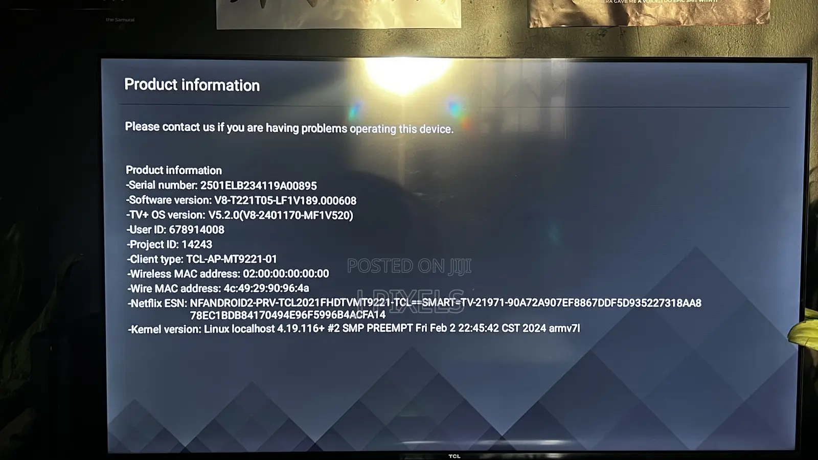TCL 43 Inches Smart Andriod Tv