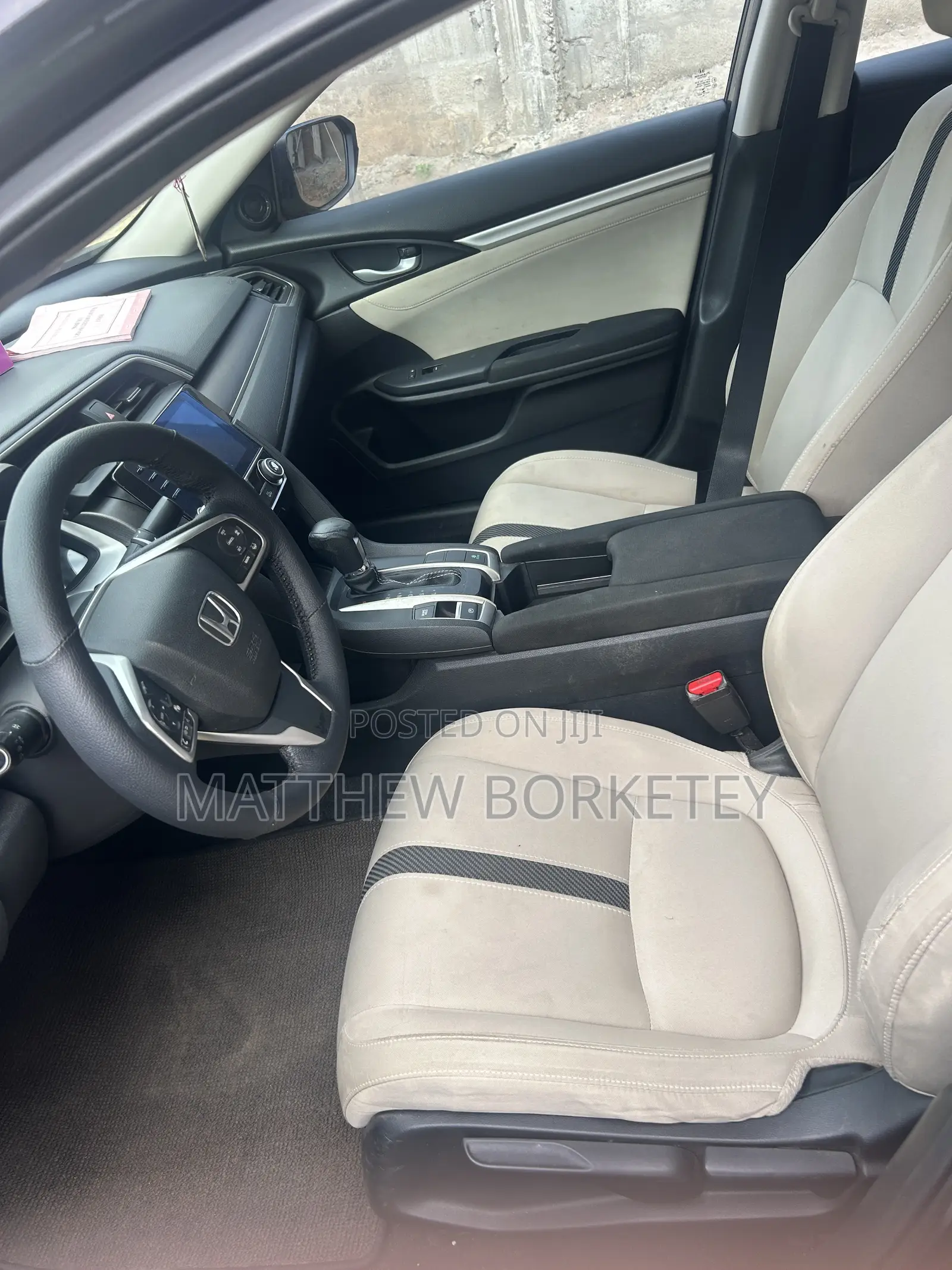 Honda Civic EX 4dr Sedan (2.0L 4cyl) 2017 Burgundy