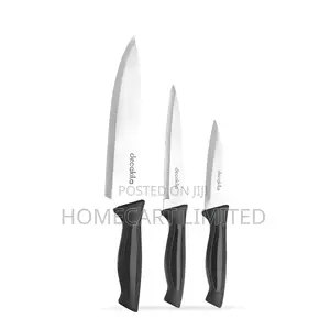 Decakila 3pcs Kitchen Knife Set - Kmtt109b