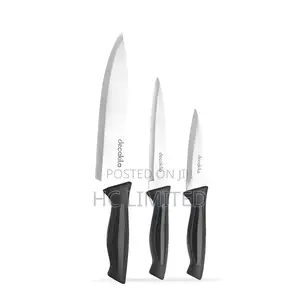 Decakila 3pcs Kitchen Knife Set - Kmtt109b