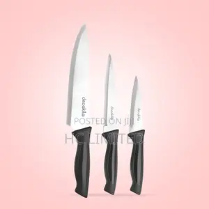 Decakila 3pcs Kitchen Knife Set - Kmtt109b