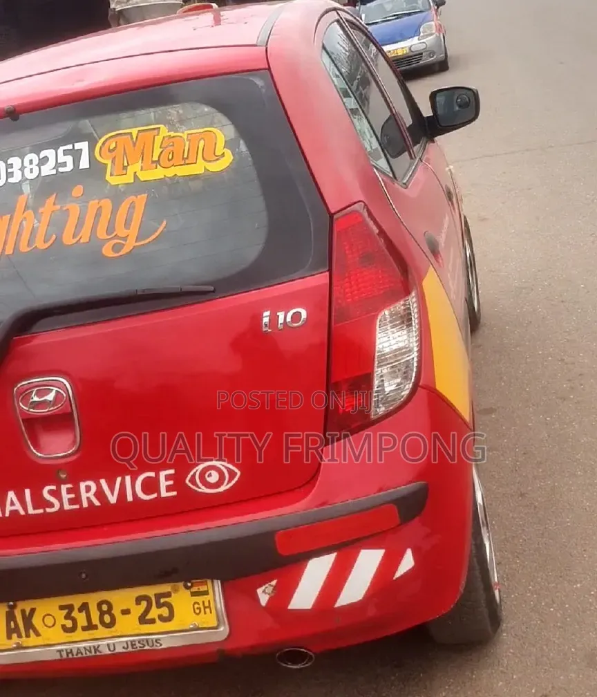 Hyundai I10 2009 Red