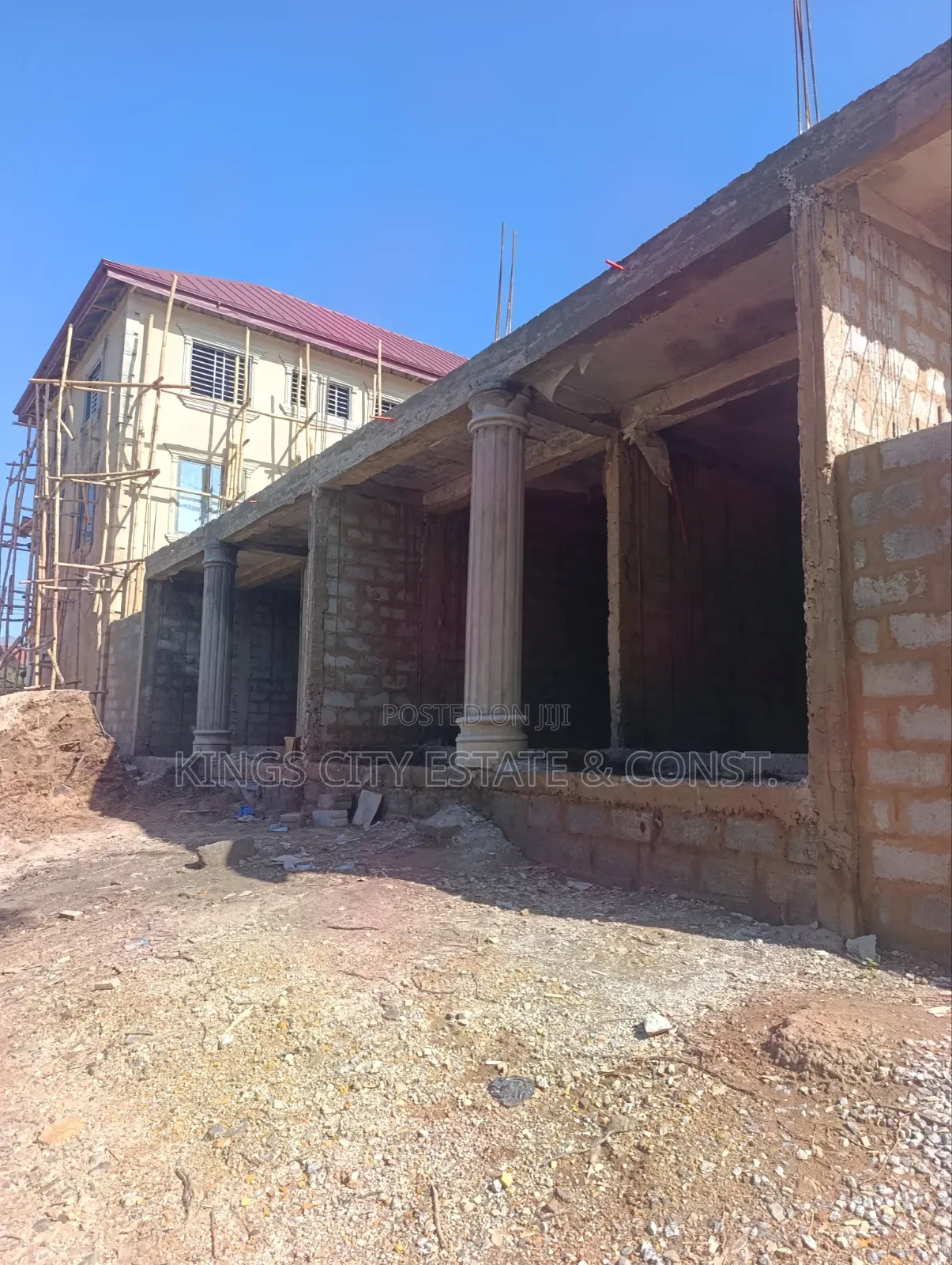 Shops Available for Rent, Newly Built at Pokuase