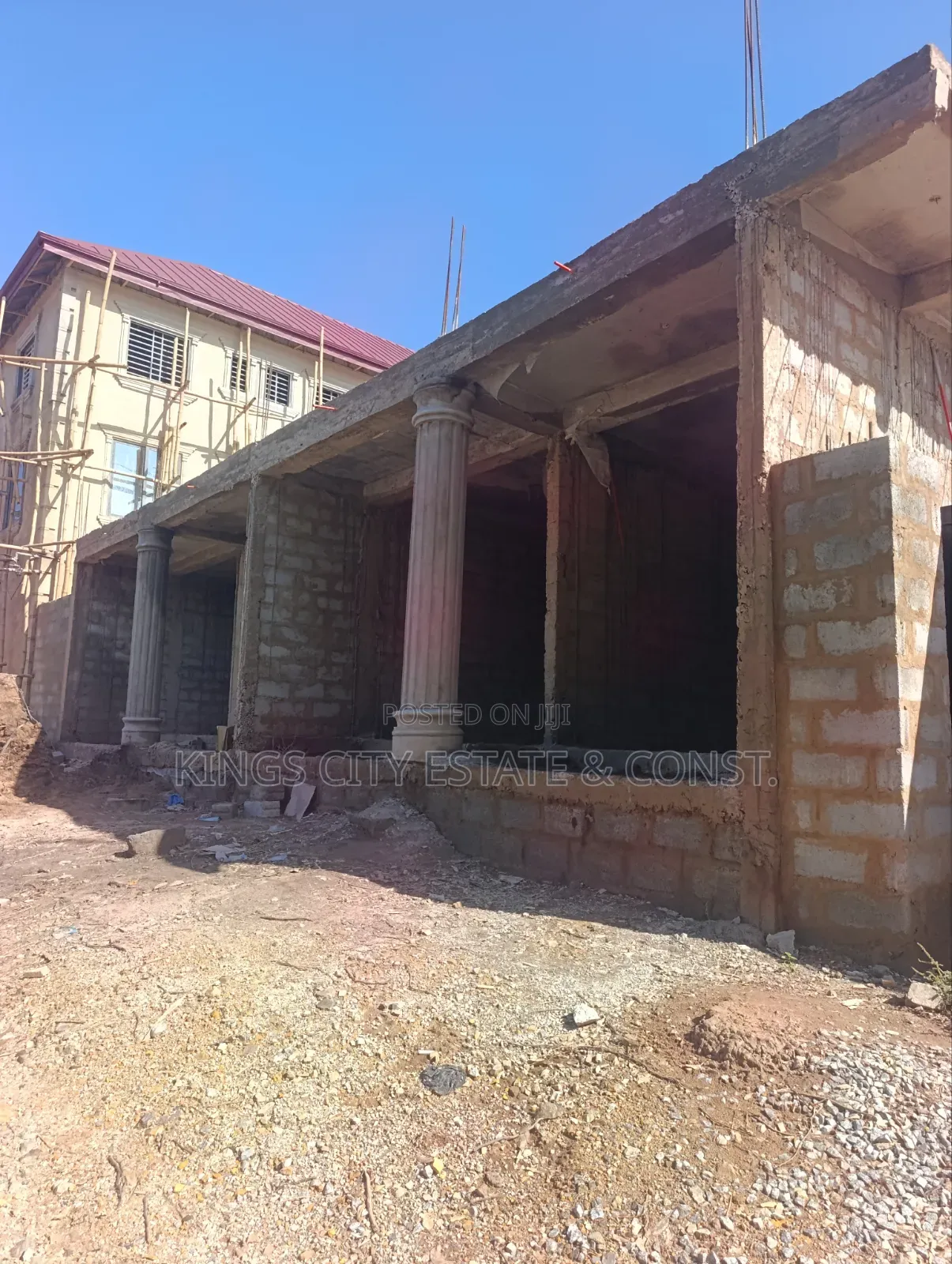 Shops Available for Rent, Newly Built at Pokuase