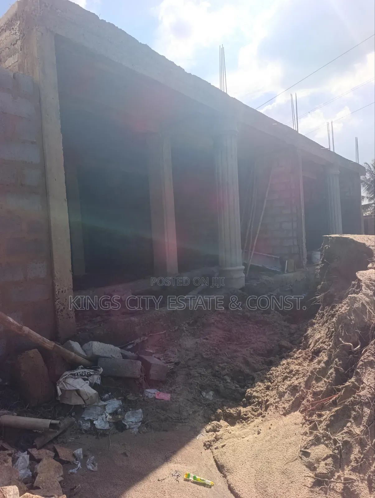 Shops Available for Rent, Newly Built at Pokuase