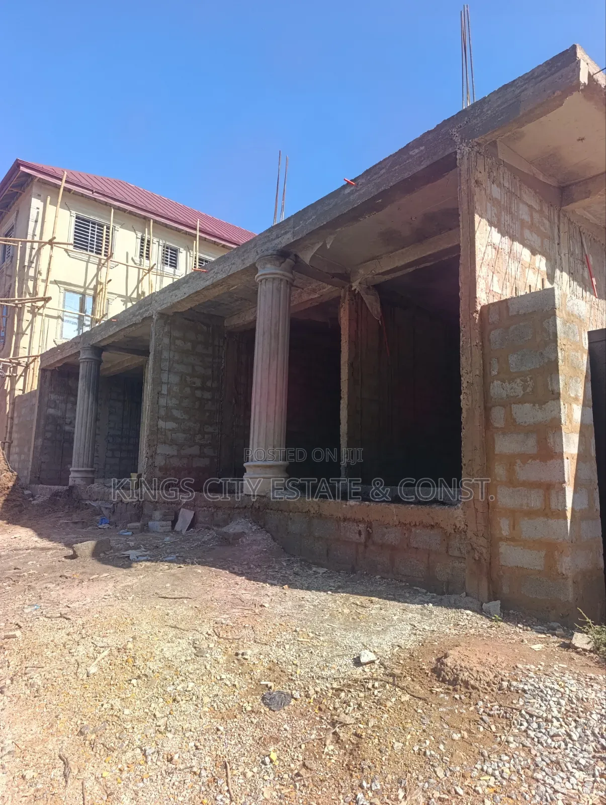 Shops Available for Rent, Newly Built at Pokuase