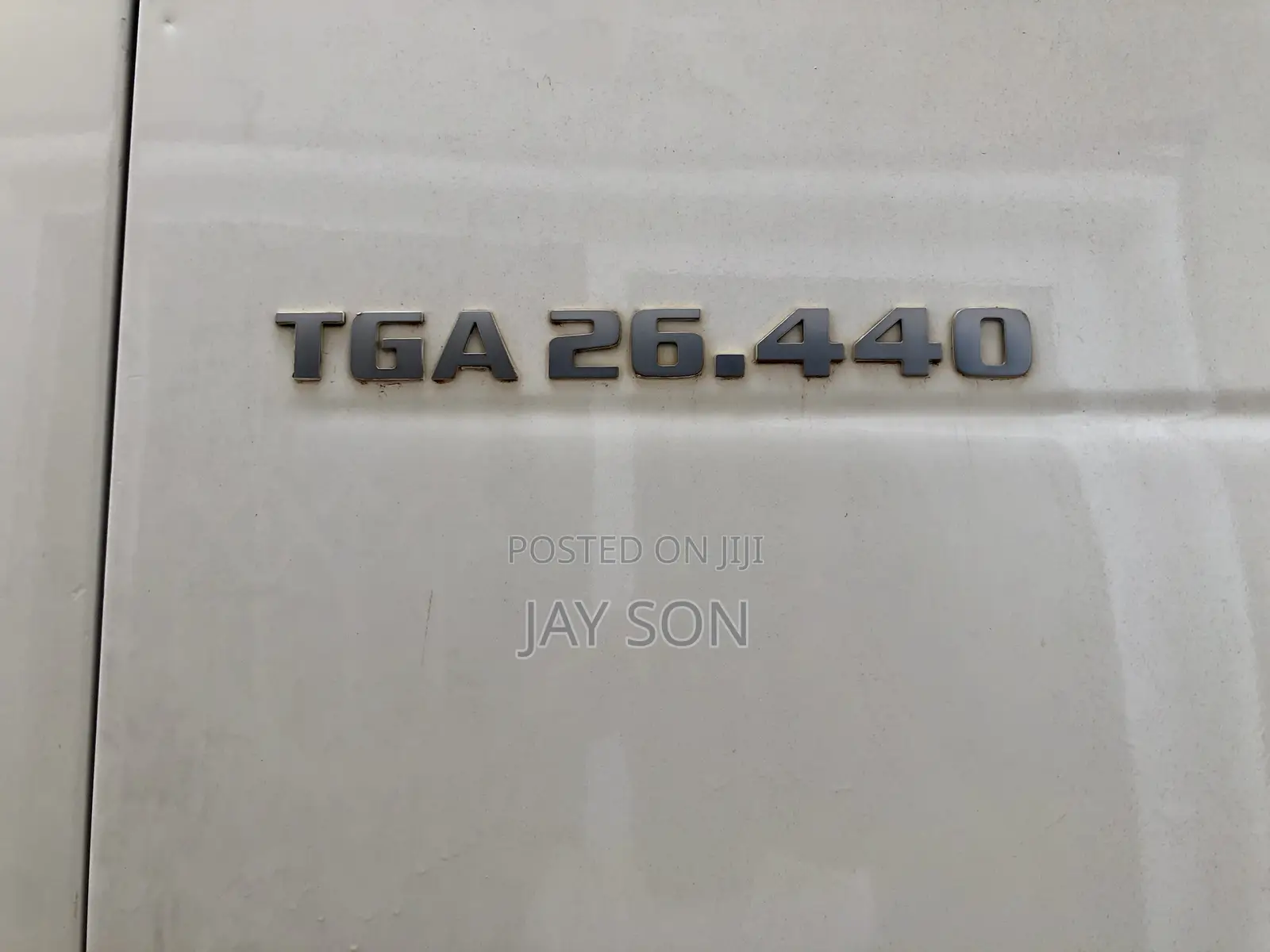 Man Diesel Tga for Sale 2012 White