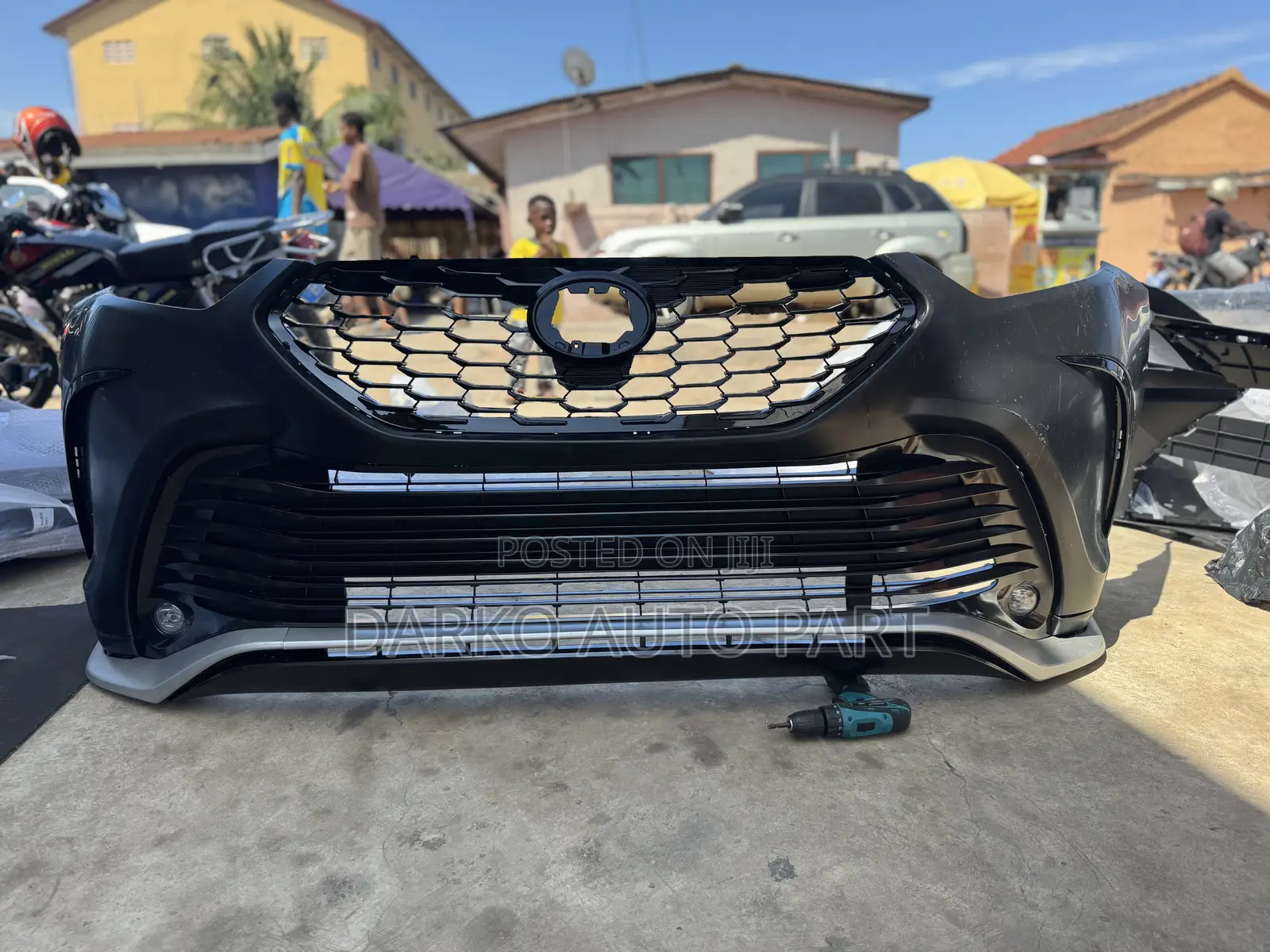 Toyota Highlighted 2020-2023 Front Bumper Complete Available