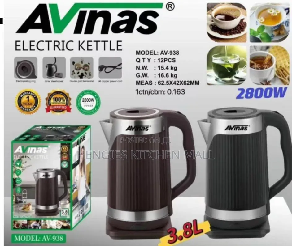 Avinas Big Size Kettle 3.8l