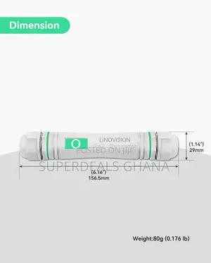 Linovision Gigabit Outdoor Poe Extender, Waterproof Poe Ethernet