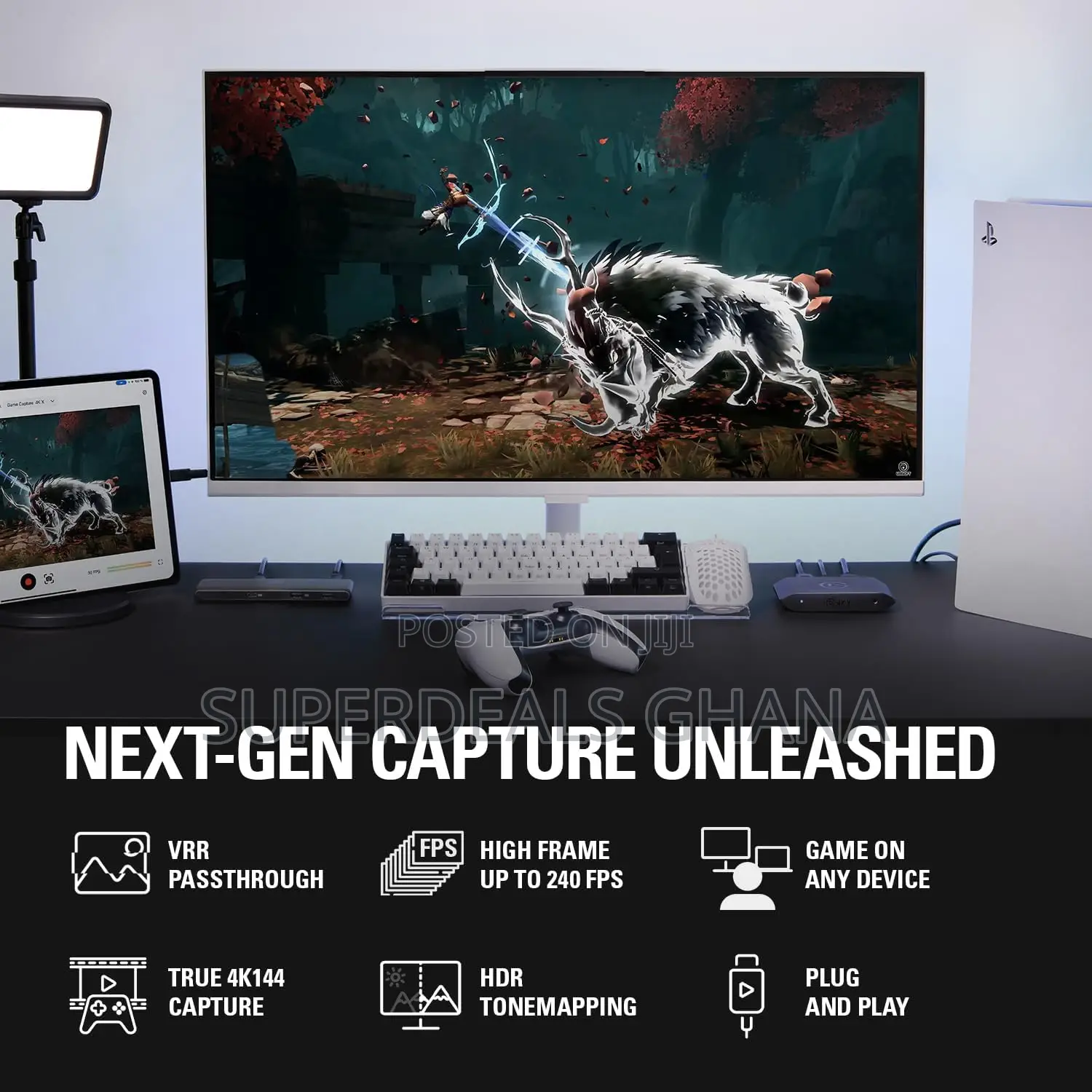 Elgato X - Capture Up to 4k144 With Ultra-Low Latency