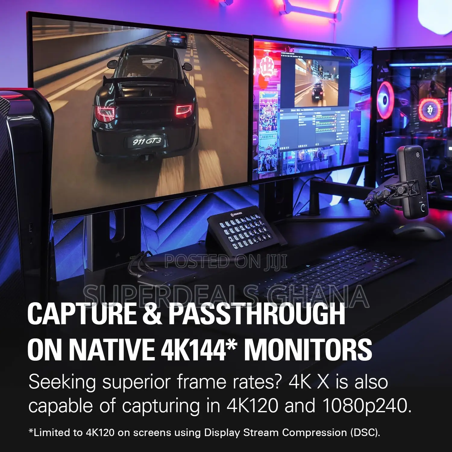 Elgato X - Capture Up to 4k144 With Ultra-Low Latency