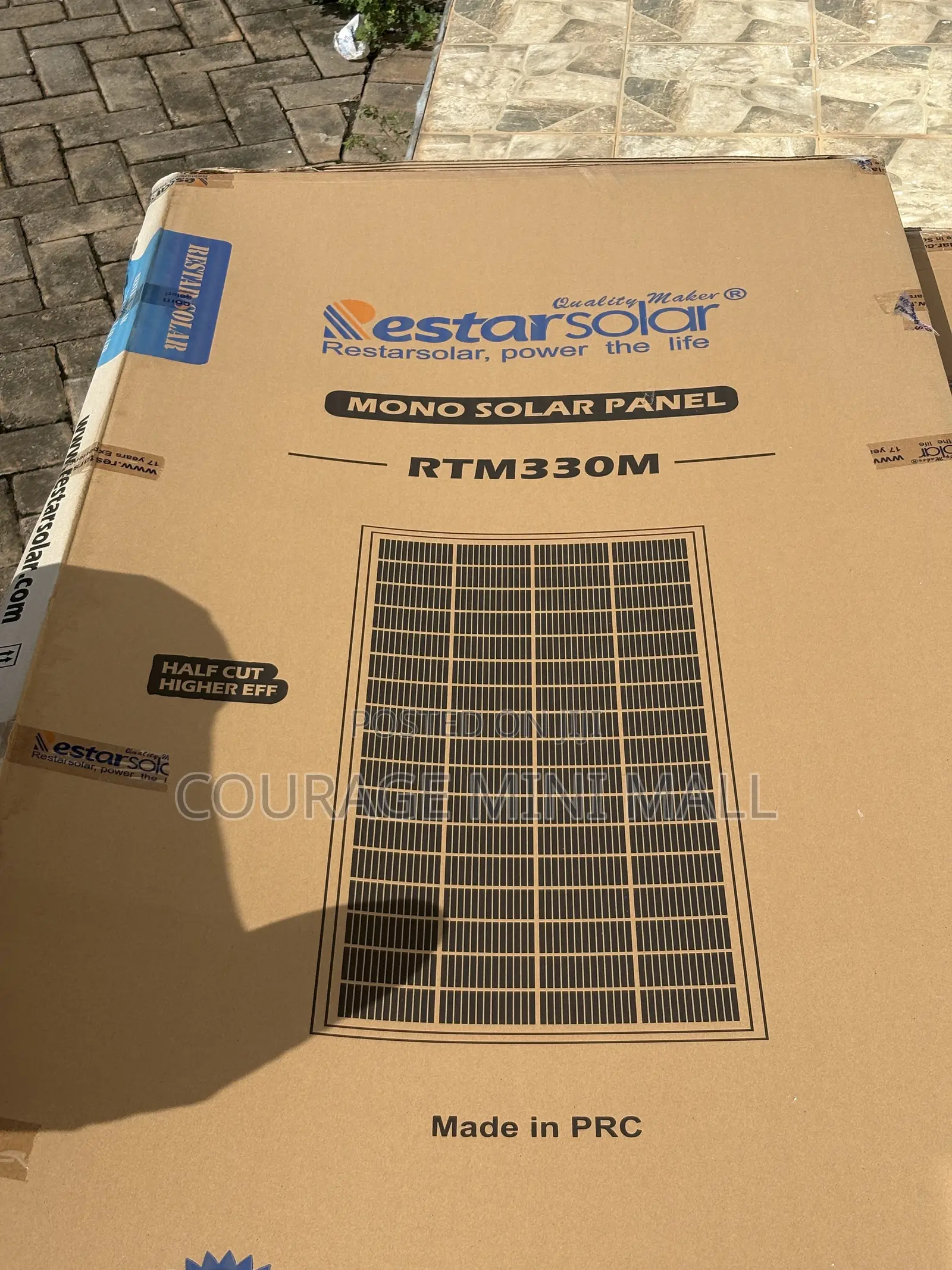 New Restar Solar 330w Mono Solar Panels