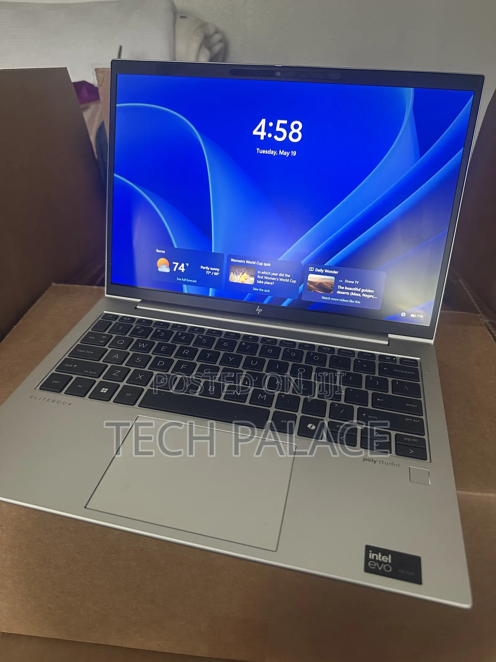 New Laptop HP Elitebook 830 G11 16GB Intel Core Ultra 5 SSD 1T