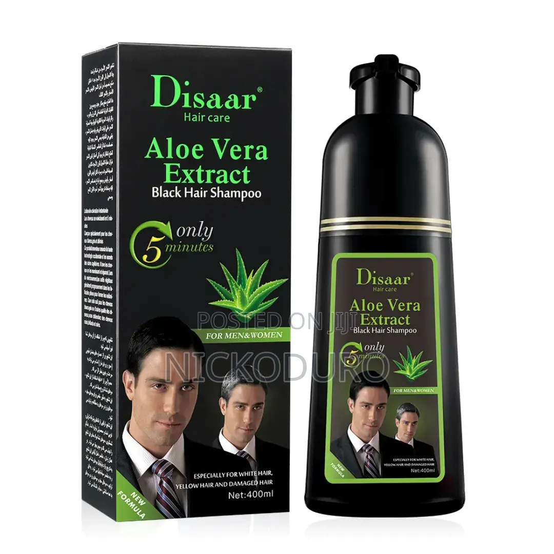 Anti-Grey Hair Black Shampoo(Argan Oil)