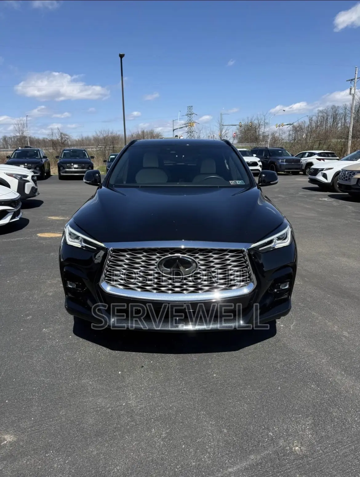 Infiniti QX55 2022 Black