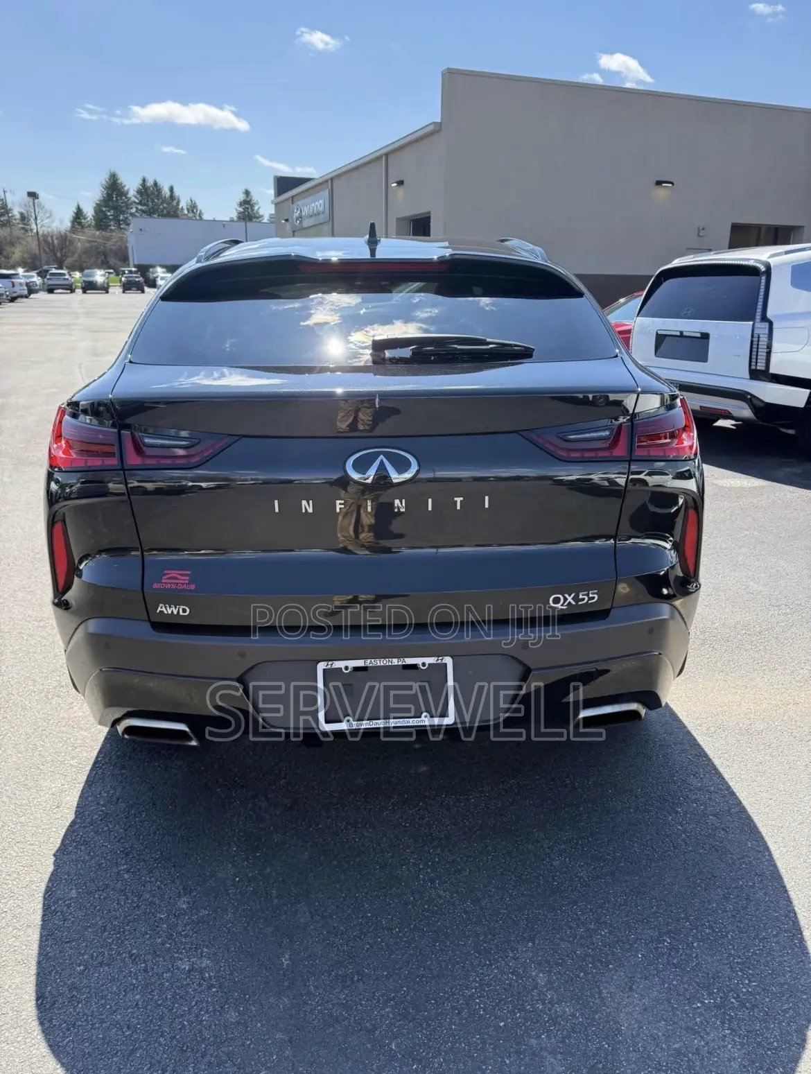 Infiniti QX55 2022 Black