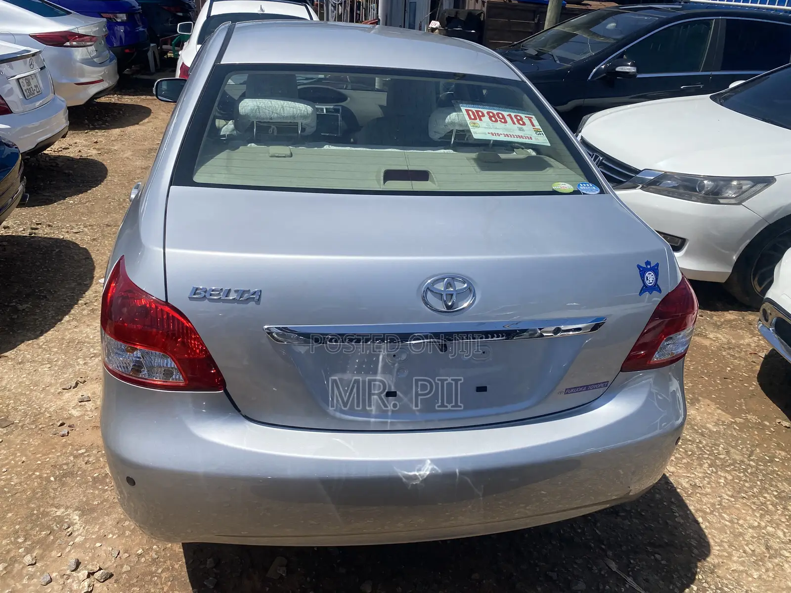 Toyota Belta 2010 Silver