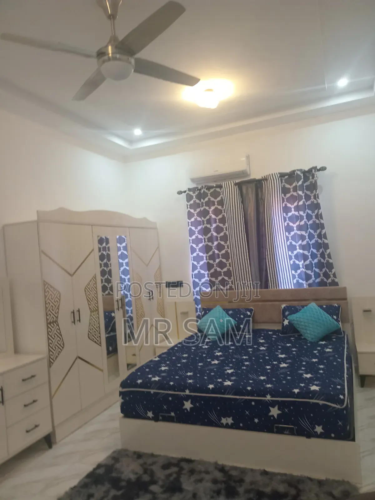 Furnished 1bdrm Apartment in Sam Properties, West Hills Mall Area