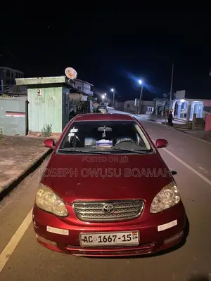 Toyota Corolla 2008 Red
